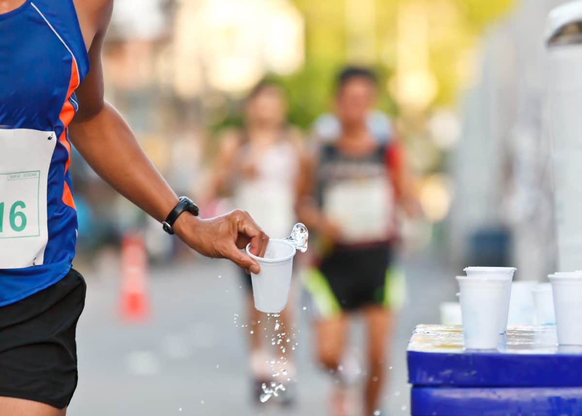 Conseils d'alimentation pendant un marathon